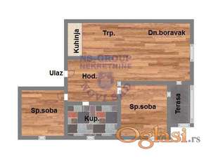 Dvoiposoban u ODLIČNOJ IZGRADNJI!